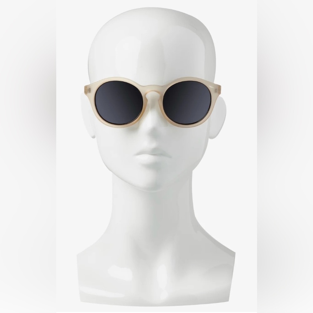 Le Specs Self-Portrait Edition 4 Matte Sand Sunglasses